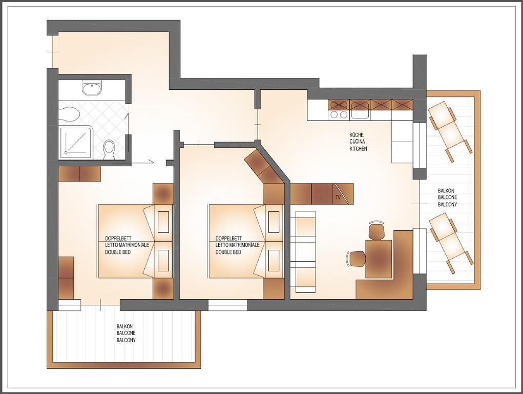 Residence Pfeifhofer Sand in Taufers Zimmer foto